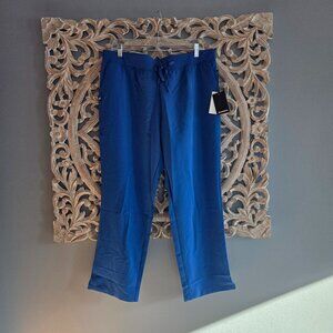 JAANUU Blue Scrub Pants XL Petite NWT's